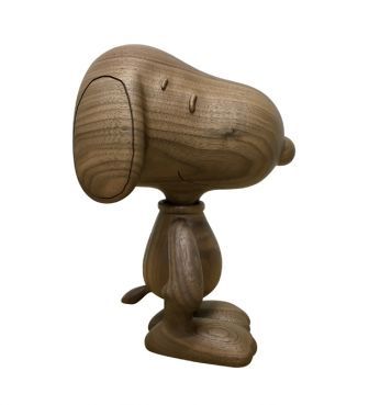 <KARIMOKU>SNOOPY WOODEN FIGURE