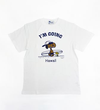 【SURF'S UP PEANUTS】Tシャツ / I’M GOING
