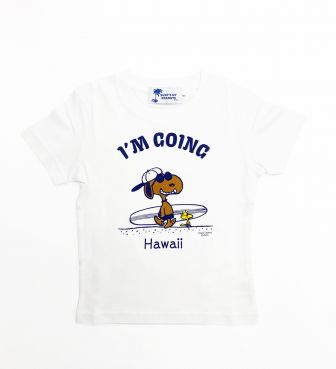 【SURF'S UP PEANUTS】Tシャツ キッズ / I’M GOING