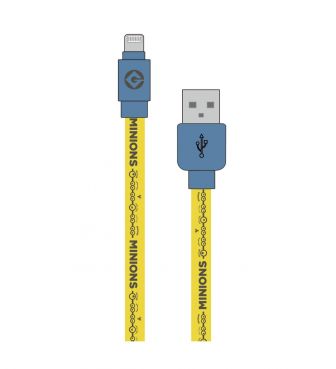 怪盗グルーシリーズ(ミニオンズ) Lightning対応 同期&充電ケーブル Gロゴ GOUR