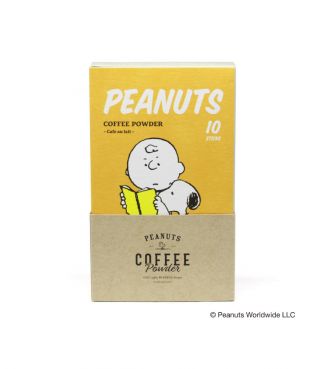 PEANUTS COFFEE カフェオレ 10本 POWD