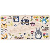 となりのトトロ PVCロングマット おえかき 45×90㎝ ベージュ