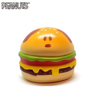 PEANUTS スヌーピー ハンバーガー スクイーズ スヌーピー