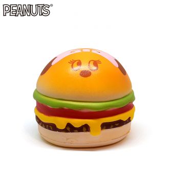 PEANUTS スヌーピー ハンバーガー スクイーズ ベル