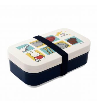ミッフィーアンドアニマルズ 箸付き一段弁当 BSS