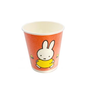 【miffy collection】ストロングカップ 250ml ナチュラル 5個入 GLYP