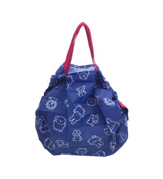 ミッフィー Shupatto Bag M アニマル ネイビー MARI