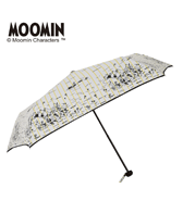 ムーミン 雨晴兼用 折畳傘 ムーミン谷の夏まつり
