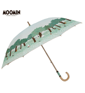 ムーミン 晴雨兼用 ショート傘 ひとやすみの時間
