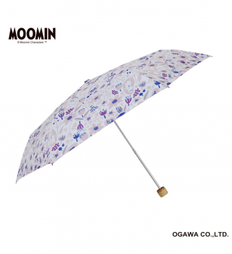 ムーミン 晴雨兼用ポーチ 折畳傘 ブルーム