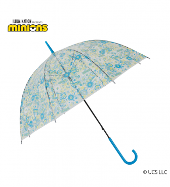 ミニオン 雨用 ビニール傘 ポップフラワー