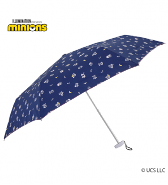 雨用 3段折畳傘/ミニオン（こんにちは）
