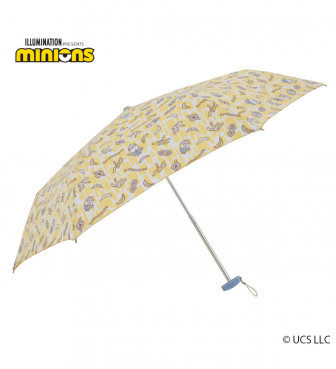 ミニオン 雨用 3段折畳傘 バナナライフ
