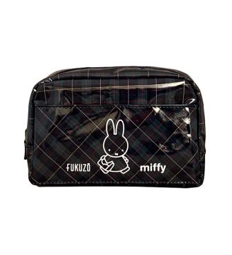 ミッフィー フクゾー BOXポーチ 緑 MOTO