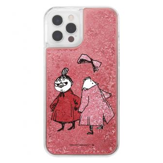 iPhone 12 / 12 Pro /『ムーミン』/ラメ グリッターケース/リトルミイとニンニ