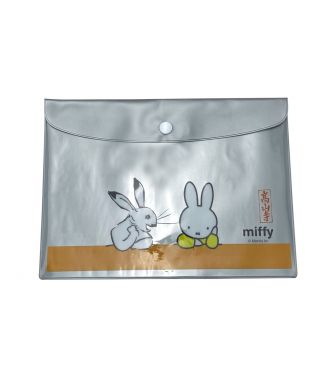 【miffy×鳥獣戯画】ミッフィー フラットケース 隣人 MARI