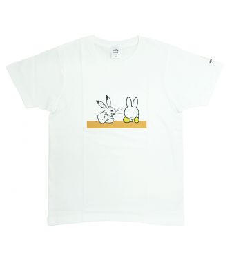 【miffy×鳥獣戯画】ミッフィー Tシャツ(M) 隣人 MARI
