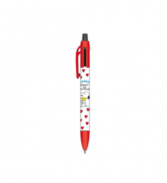 スヌーピーシャープ&2色ボールペン赤 SQUA