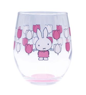 miffy and tulips ぽってりタンブラー(ピンク)