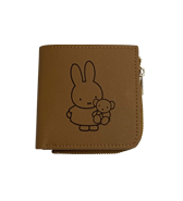 ミッフィー ハーフ財布 エンボス くまちゃん MARI