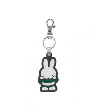 ミッフィー ラバーキーホルダー グリーン ZOWI