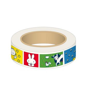 ミッフィー マスキングテープ 絵本 SQUA