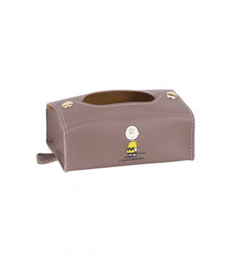 スヌーピー tente POCKET TISSUE CASE チャーリー・ブラウン HEMI