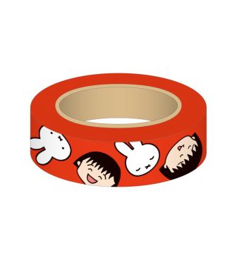 ミッフィー maruko meets miffy マスキングテープ レッド SQUA
