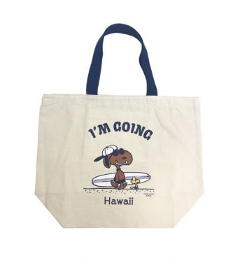 【SURF'S UP PEANUTS】TOTE BAG SMALL / I'M GOING
