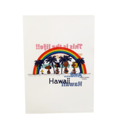 【SURF'S UP PEANUTS】A4 PLASTIC HOLDER / RAINBOW