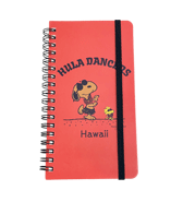 【SURF'S UP PEANUTS】NOTEBOOK / HULA DANCERS