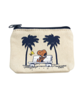 【SURF'S UP PEANUTS】COIN CASE / UKULELE