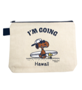 【SURF'S UP PEANUTS】POUCH (S) / I'M GOING