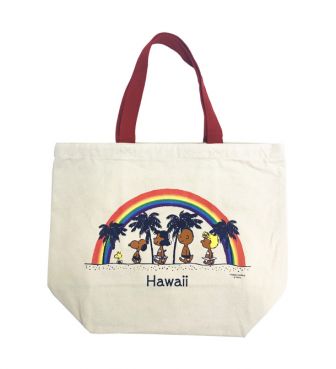 【SURF'S UP PEANUTS】TOTE BAG SMALL / RAINBOW