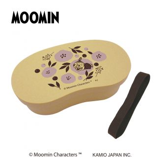 ムーミンー豆型ランチボックス/花とリトルミイ