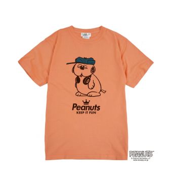 オラフ ピグメント 半袖 Tシャツ オレンジ