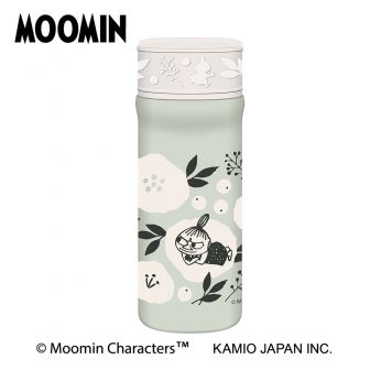 ムーミンステンレスボトル300ML/花とリトルミイ
