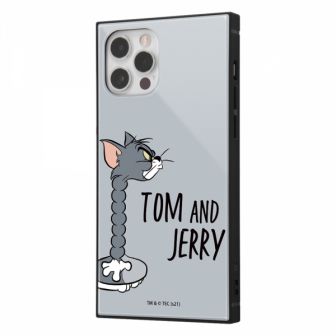 iPhone 12 / 12 Pro / 『トムとジェリー』/耐衝撃ハイブリッドケース KAKU/おかしなﾄﾑ1