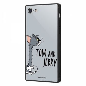 iPhone SE(第2世代) / 8 / 7 / 『トムとジェリー』/耐衝撃ケース KAKU トリプルハイブリッド/おかしなﾄﾑ1