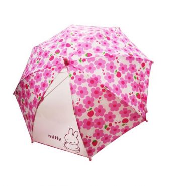 ミッフィー子供長傘 お花畑 45cm COME