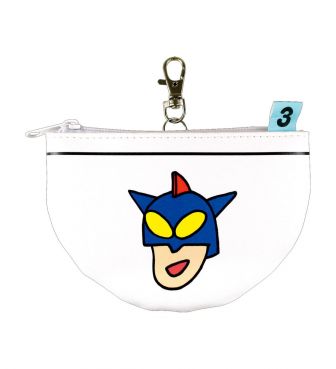 合皮パスケース アクション仮面おパンツ
