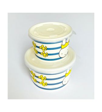 【miffy collection】デザートカップ L&XLセット シンプル GLYP