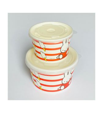 【miffy collection】デザートカップ L&XLセット オーソドックス GLYP