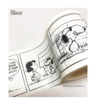 スヌーピー 幅広マスキングテープ（50mm）スヌーピー コミック