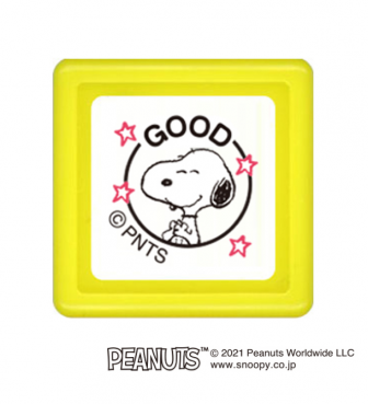 スヌーピー ミニスタンプ 浸透印 GOOD