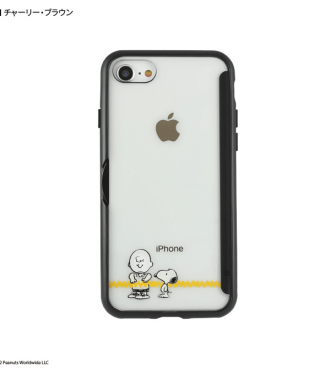 スヌーピー SHOW CASE+ 2022 iPhone 4.7inch /SE(第２世代）/8/7/6s/6 対応ケース チャーリー・ブラウン GOUR