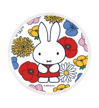 Miffy Floral Qiワイヤレスチャージャー ホワイト GOUR