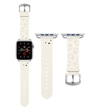 ミッフィー Apple Watch 45/44/42mm 対応 レザーバンド フェイス GOUR