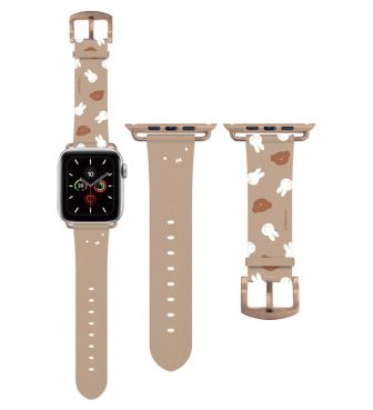 ミッフィー Apple Watch 45/44/42mm 対応 レザーバンド ボリス GOUR