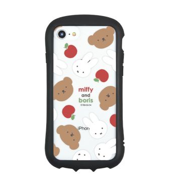 miffy and boris iPhone SE（第3世代/第2世代）/8/7/6s/6対応ハイブリッドクリアケース GOUR